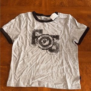 NWTS Vans waffle gray shirt